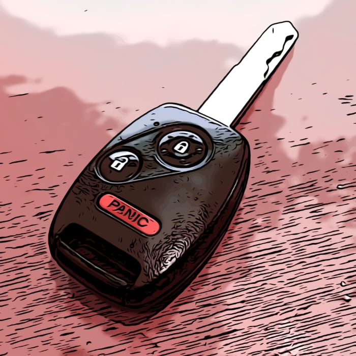 Transponder chip key